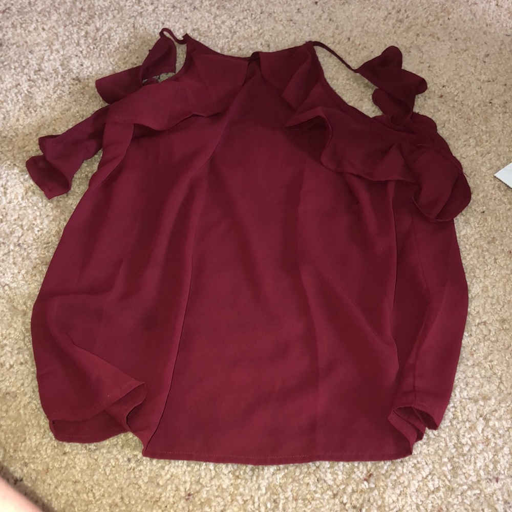 Ruffle tank